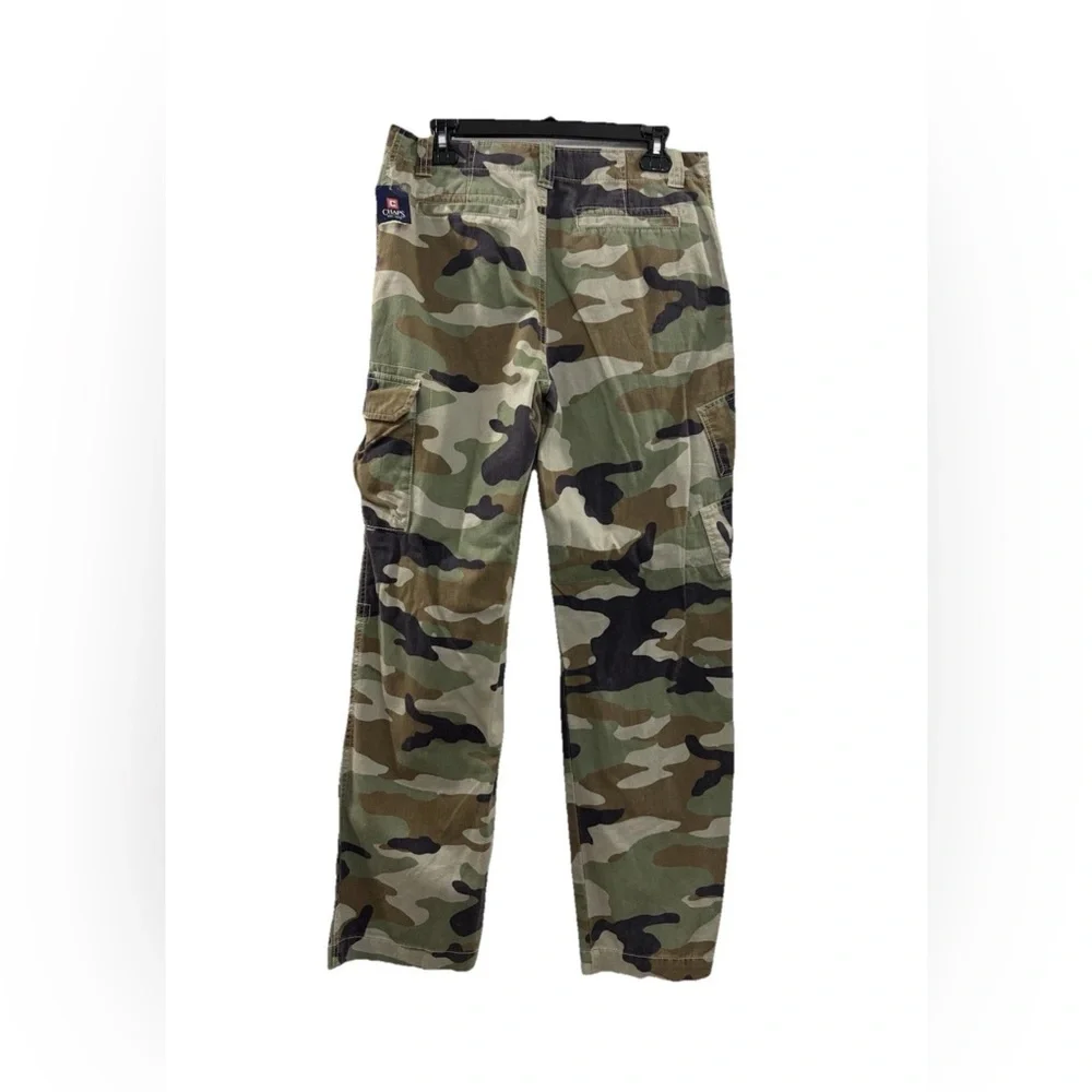 NWT‎ CHAPS Boys' Size 18 Camouflage Green Cargo Pants Utility Pockets Outdoor